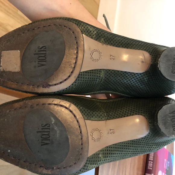 Vialis (Spain) Ankle Strap Heels 37 - Picture 4 of 5